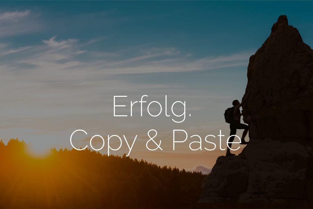 erfolg-copy-paste